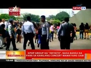 BT: K-Pop group na "Infinite," nasa bansa na para sa kanilang concert