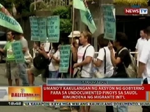BT: Umano'y kakulangan ng aksyon ng gobyerno para sa Pinoys sa Saudi, kinundena ng Migrante Int'l