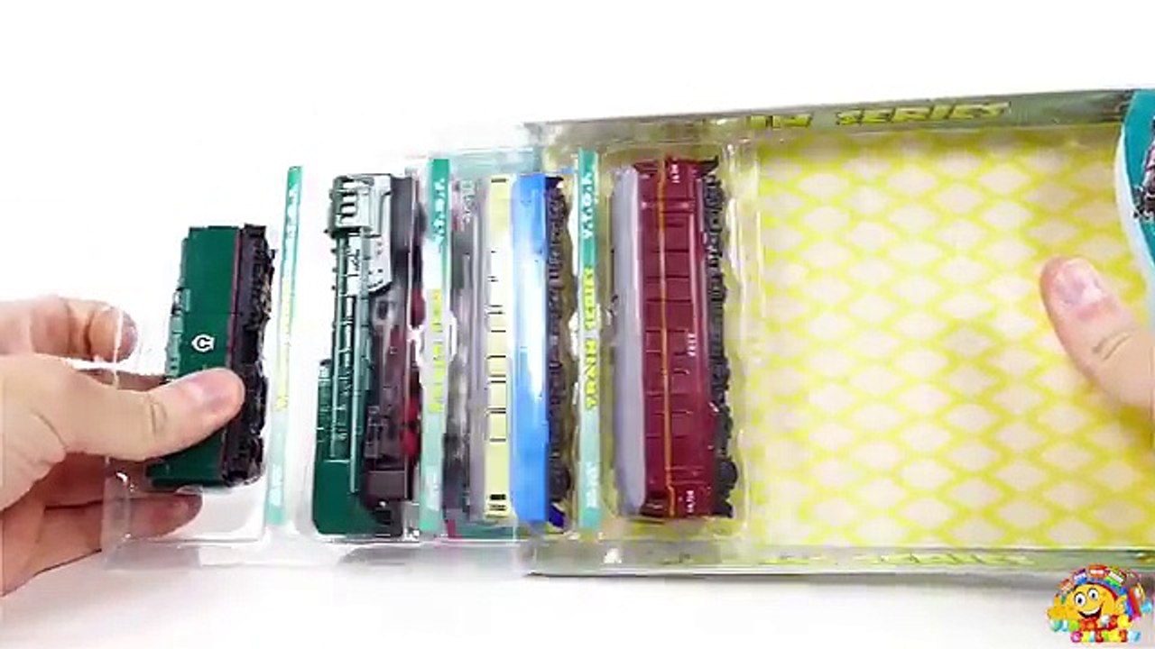 TRAINS FOR CHILDREN VIDEO: Train Metro Model Russian Moscow Metro, Second Toys Review