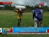 BP: Mga otoridad sa Bicol Region, naka-heightened alert dahil sa paparating na bagyo