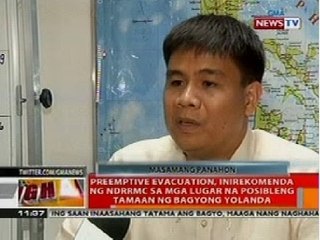 下载视频: BT: Preemptive evacuation, inirekomenda ng NDRRMC sa mga lugar sa posibleng tamaan ng bagyo