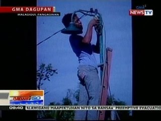 NTG: Mga poste ng ilaw, ipinatanggal ng natalong re-electionist na Brgy. Chairman