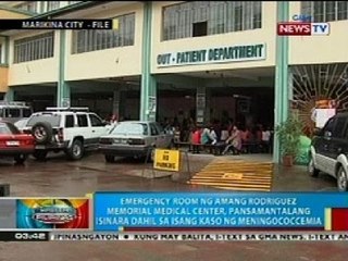 BP: Operasyon ng ER ng Amang Rodriguez Hospital sa Marikina, balik-normal na