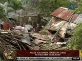 24Oras: Halos 100 bahay sa Iloilo, nawasak dahil sa pagtama ng buhawi