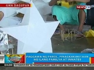 BP: Paggawa ng parol, pinagkakakitaan ng ilang pamilya at inmates sa Pangasinan