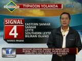 Bagyong Yolanda, lumakas pa at bumilis habang tinutumbok ang Eastern Samar at Leyte