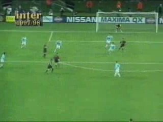 Javier Zanetti but fantastique final coupe uefa 1998