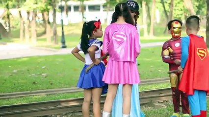 Beautiful Teacher Taught Superheroes Pranks Funny video Supergirl Fun Superhero # 21