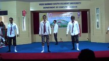 The best funny silent dance_ video perform by college boys _HD watch it again and again maka happy