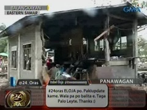 24Oras: 90% ng mga bahay sa Balangkayan, Eastern Samar winasak ng Bagyong Yolanda