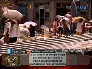 24Oras: Kabi-kabilang nakawan sa Tacloban, nagaganap dahil sa kawalan ng makakain