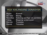 NTG: Alamin ang mga kailangang donasyon para sa ating mga kababayang sinalanta ni Yolanda