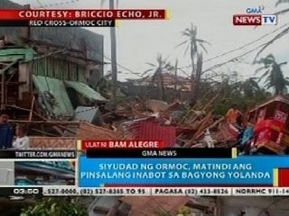 Скачать видео: BP: Syudad ng Ormoc, matindi ang pinsalang inabot sa Bagyong Yolanda