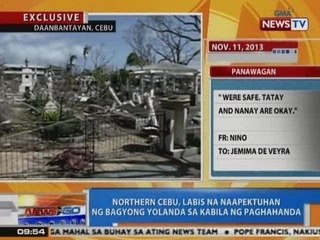 NTG: Exclusive: Northern Cebu, labis na naapektuhan ng Bagyong Yolanda sa kabila ng paghahanda