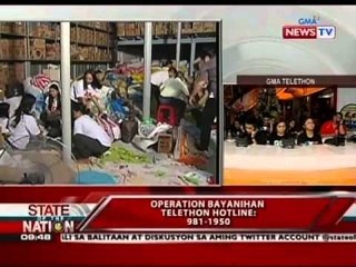 SONA: Tulong para sa mga nasalanta ng Bagyong Yolanda, bumubuhos mula sa iba't ibang bahagi ng mundo