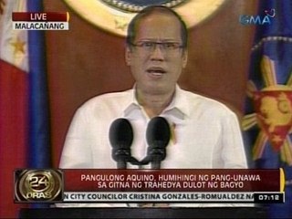 24 Oras:  State of National Calamity, idineklara