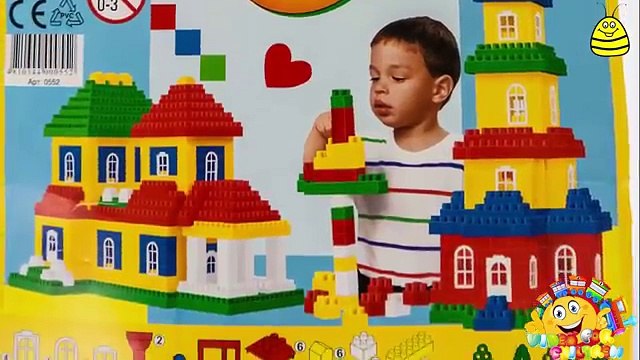 Polesie Builder 115 Build from Bricks Train & Home Toys learn colours VIDEO FOR CHILDREN