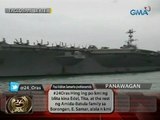 24 Oras: Limang warships ng Amerika, parating na para tumulong sa relief operations