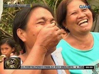24 Oras: Sa kabila ng trahedya, ilang nasalanta, nagagawa pa ring ngumiti