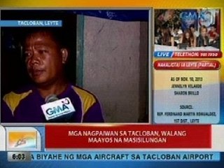 UB: Mga nagpaiwan sa Tacloban, walang maayos na masisilungan