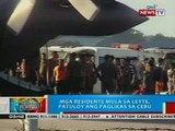 BP: Mga residente mula sa Leyte, patuloy ang paglikas sa Cebu