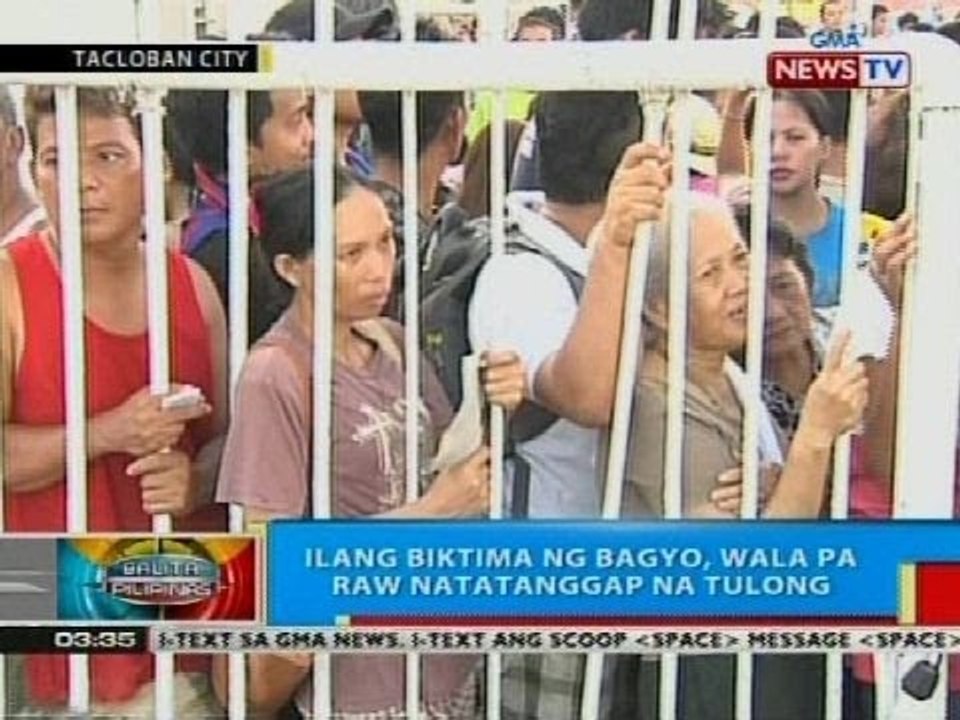 BP: Mga nakaligtas sa pananalasa ng Bagyong Yolanda, patuloy na nananawagan ng tulong