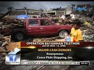 Mahigit P49-M cash donations, natanggap ng Kapuso Foundation para sa mga nasalanta