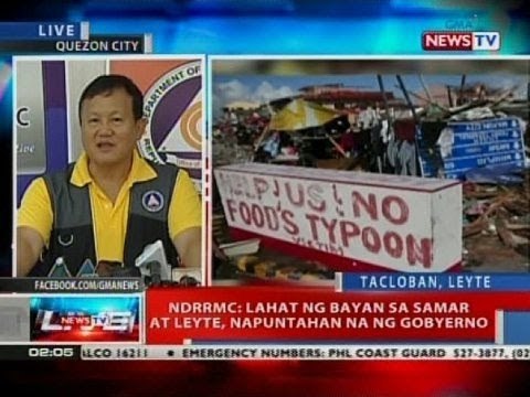 NTVL: NDRRMC, nagsasagawa ng press briefing kaugnay ng relief operations ng gobyerno