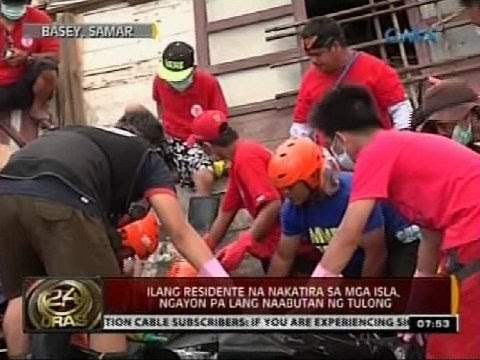 24 Oras: Ilang nasalanta sa Eastern Samar, hindi pa rin nahahatiran ng tulong