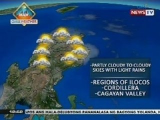 Video herunterladen: BT: Weather update as of 12:53 p.m. (Nov. 15, 2013)