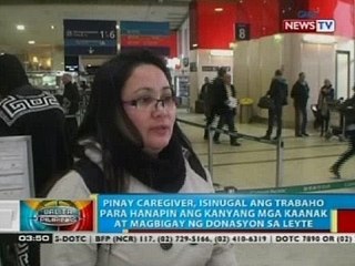 BP: Pinay caregiver sa France, isinugal ang trabaho para hanapin ang kaanak sa Leyte