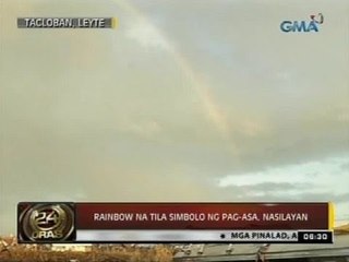24 Oras: Rainbow na tila simbolo ng pag-asa, nasilayan