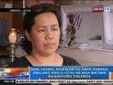 NTG:   Mag-asawa, nawalan ng anak habang abalang nagliligtas ng mga biktima ng Bagyong Yolanda