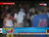 BP: Ilang survivor ng Bagyong Yolanda mula Leyte, nagsisilikas sa Davao City