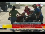 BT: Mga lumikas mula sa Tacloban City, inaasikaso at sinalubong ng tulong sa Villamor Airbase