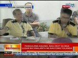 BT: PNoy, nag-iikot sa mga lugar na sinalanta ng Bagyong Yolanda