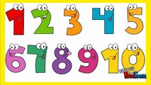 Counting numbers 1-10 for kids- preschool and  toddlers