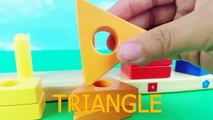Learning Colors Shapes and Numbers for Kids Children Babies Toddlers Wooden Blocks Wood Toy
