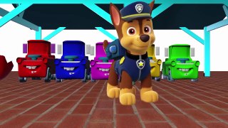 Paw Patrol Learn Colors For Children with 3D Colors Surprise Eggs