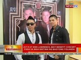 BT: Jay R at Kris Lawrence, may benefit concert para sa mga biktima ng Bagyong Yolanda