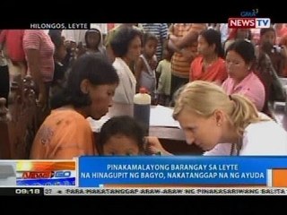 NTG: Pinakamalayong barangay sa Leyte na hinagupit ng bagyo, nakatanggap na ng ayuda