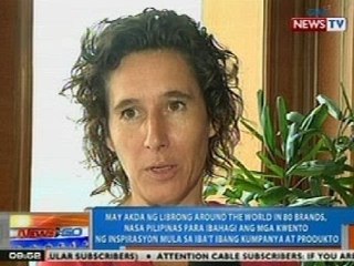 NTG: May akda ng librong 'Around the World in 80 Brands', nasa Pilipinas