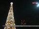 Pinakamataas na Christmas tree sa buong Pilipinas na matatagpuan sa Makati, inilawan kanina