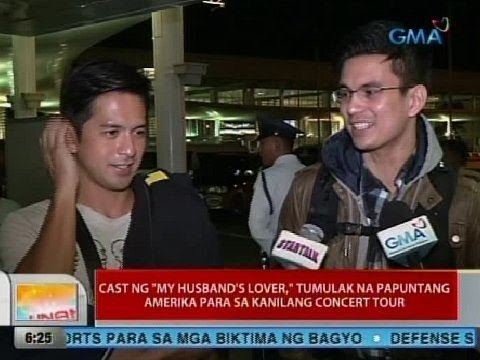 UB: Cast ng 'My Husband's Lover,' tumulak na papuntang Amerika para sa kanilang concert tour