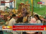 BT : Paalala ng DOH, mas ligtas ang breastfeeeding sa panahon ng sakuna