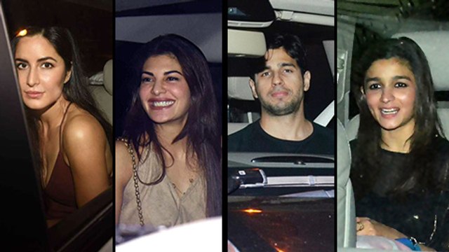 Sidharth Malhotra Birthday Party 2017 | Katrina Kaif | Alia Bhatt | Parineeti Chopra