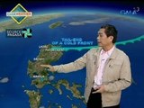 UH: Cold front, magdadala ng mga pag-ulan sa Northern Luzon ayon sa PAGASA