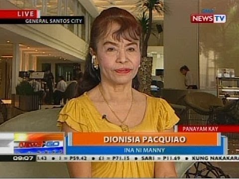 NTG: Mommy Dionisia, naging confident na matatalo ni Manny Pacquiao si Brandon Rios