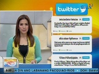 UB: Labang Pacquiao-Rios, naging mainit na usap-usapan sa Internet