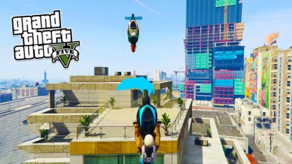 DANGEROUS BIKE PARKOUR! (GTA 5 Funny Moments)